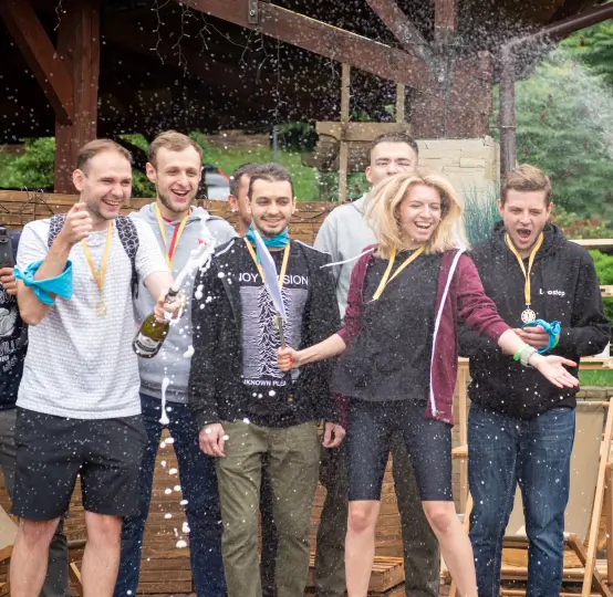 Fun moments at Hymux corporate event